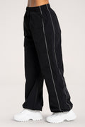 UN1FORM nylon nadrág black