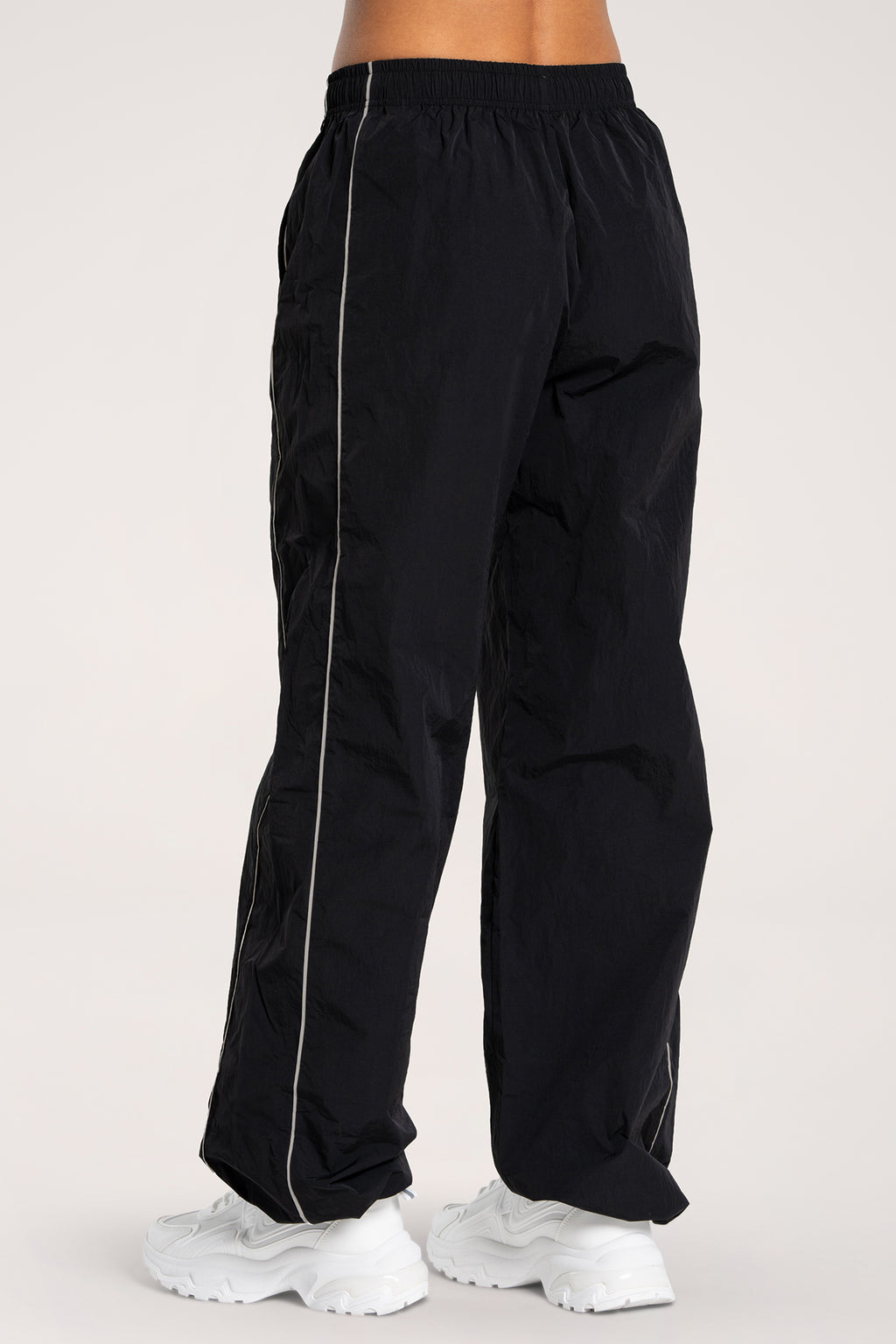 UN1FORM nylon nadrág black