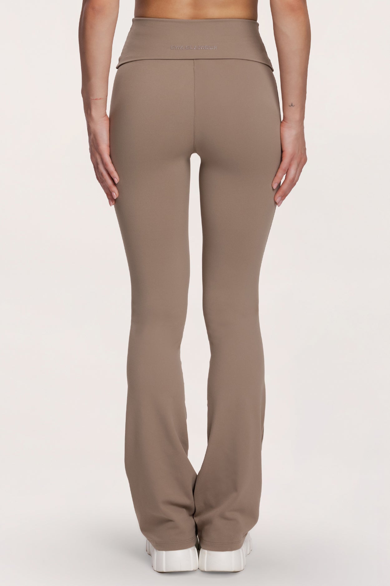 Pilates Era bő szárú nadrág beige