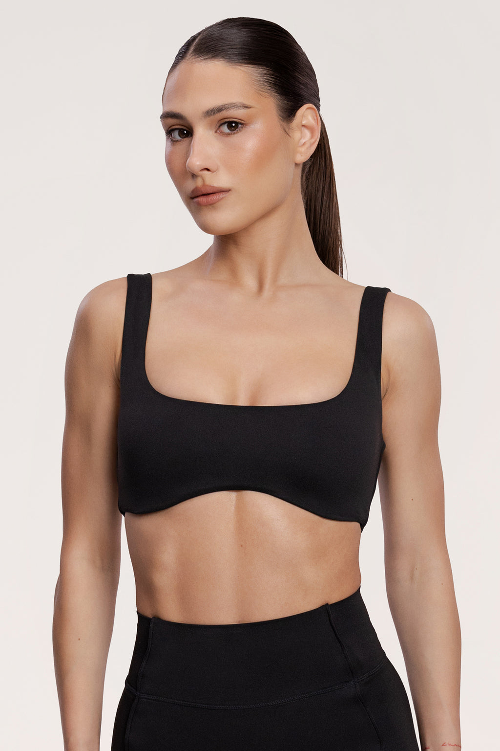 Pilates Era sportmelltartó black