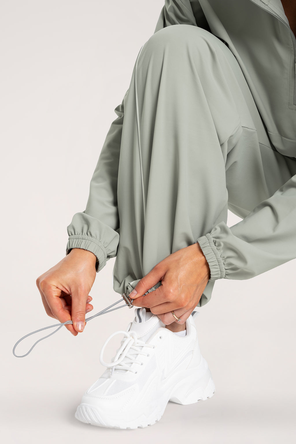 UN1FORM Slick nadrág olive grey