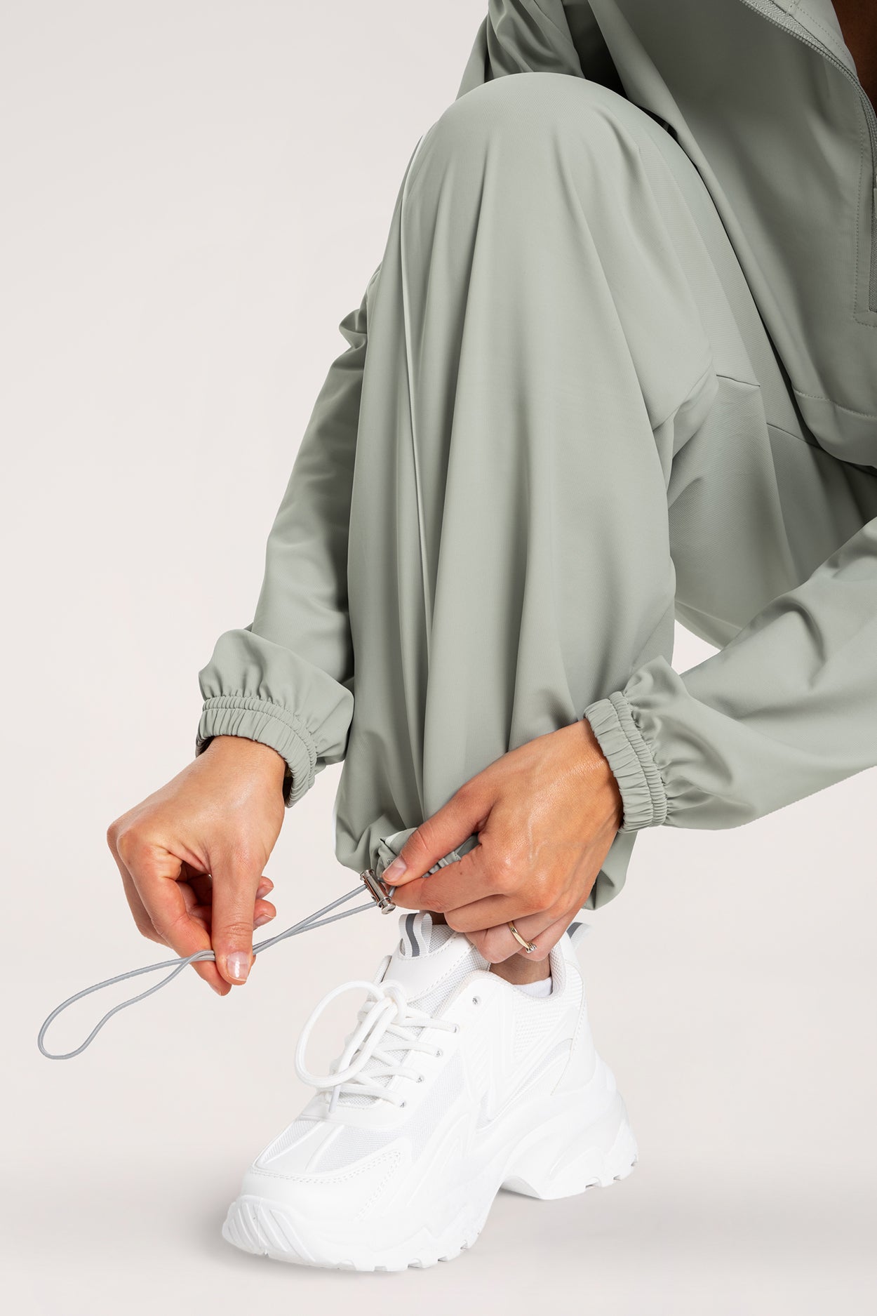 UN1FORM Slick nadrág olive grey