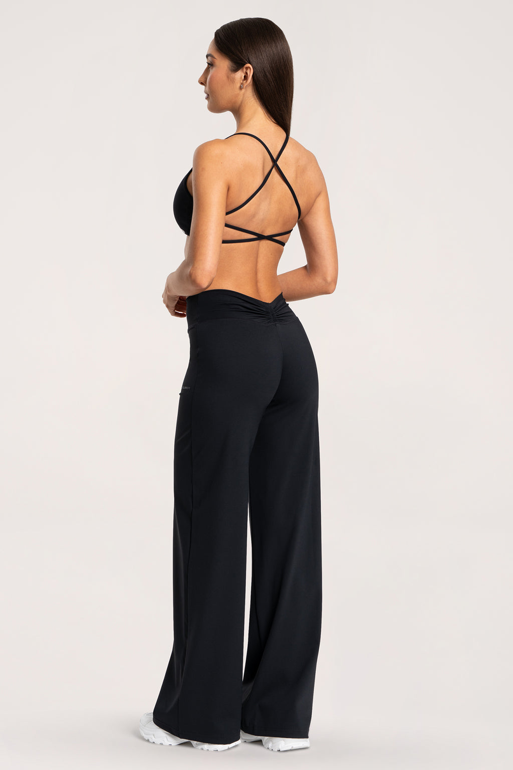 UN1FORM booty tie nadrág black