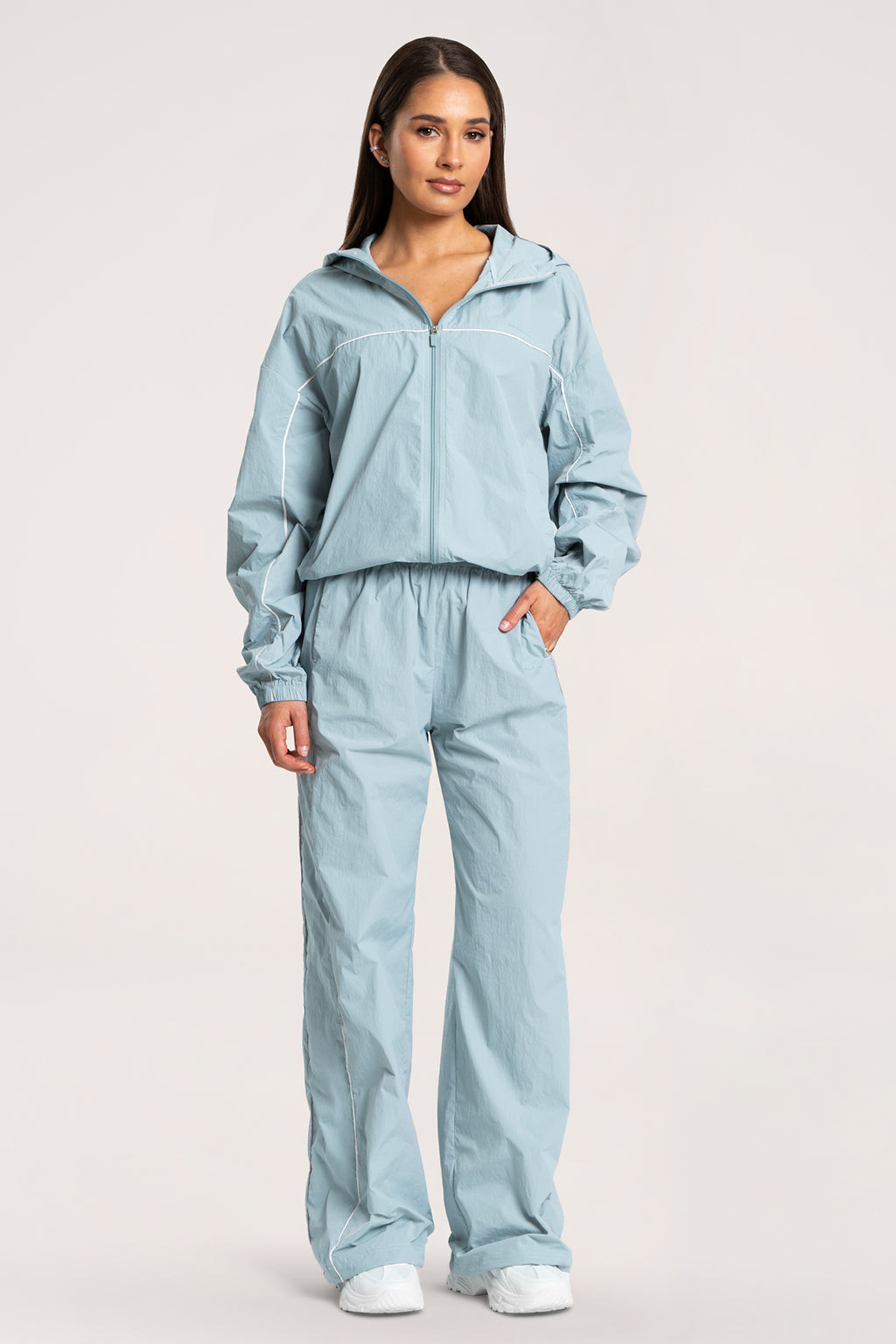 UN1FORM nylon nadrág blue sky