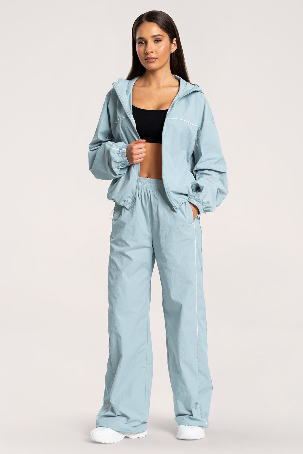 UN1FORM nylon nadrág blue sky