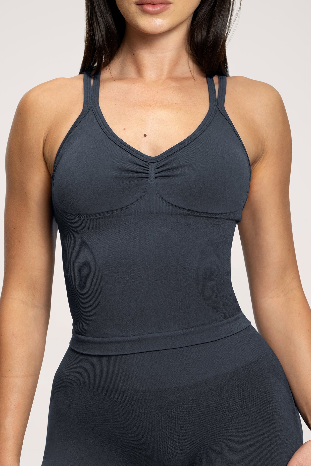 Fake BBL top anthracite