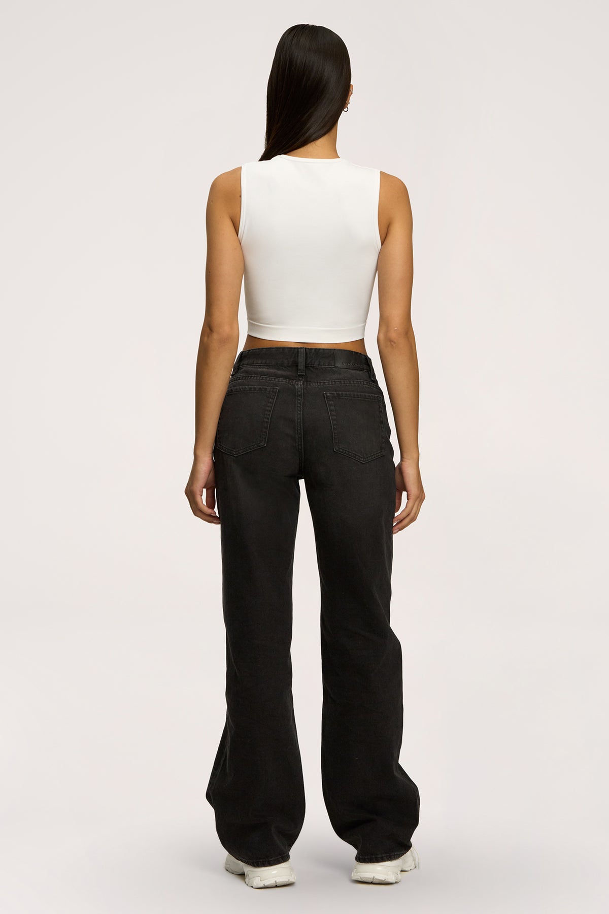 Wide relaxed farmer black
