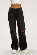 Wide relaxed farmer black