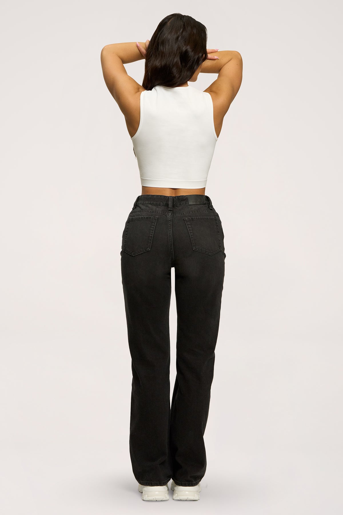 Wide relaxed farmer black