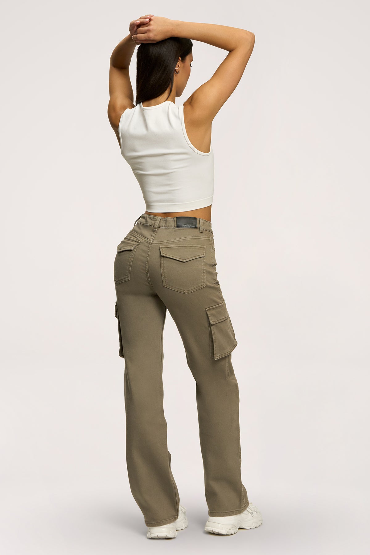 Cargo farmer green olive