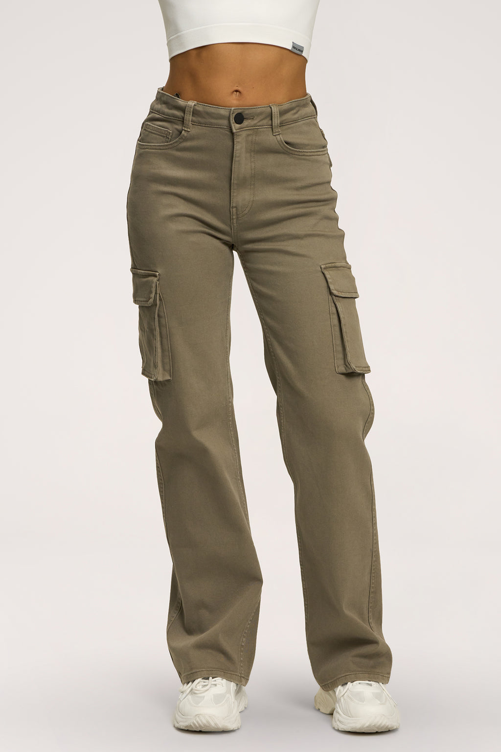 Cargo farmer green olive