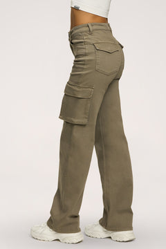 Cargo farmer green olive