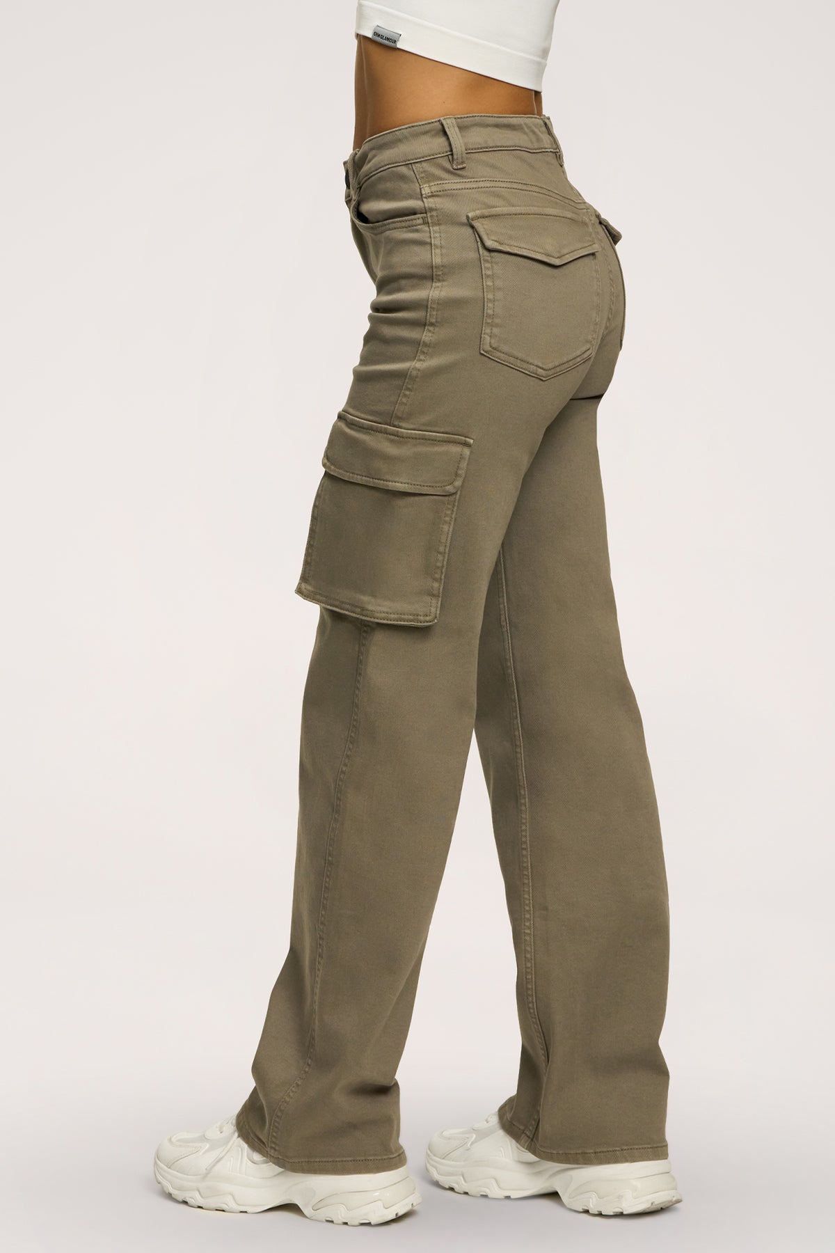 Cargo farmer green olive