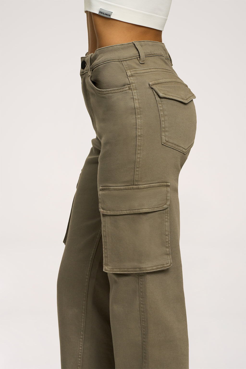 Cargo farmer green olive