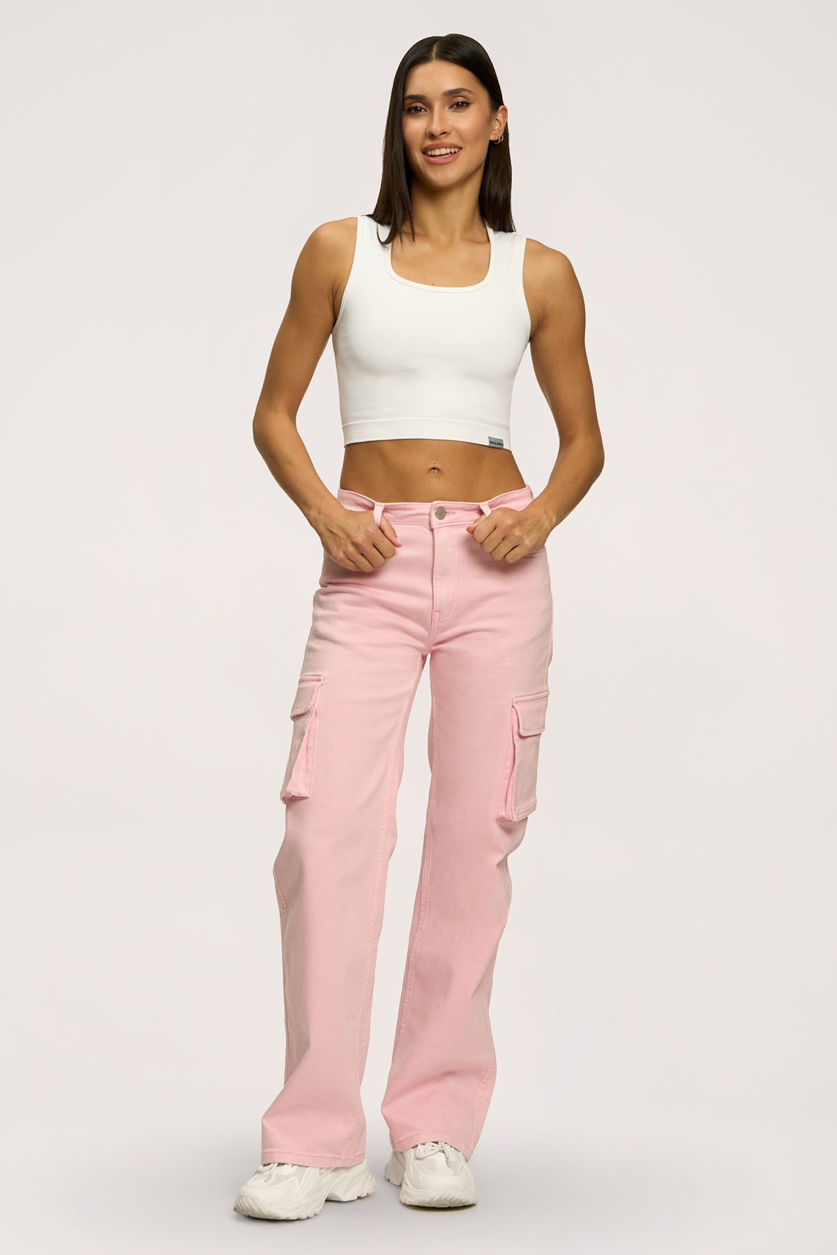 Cargo farmer light pink
