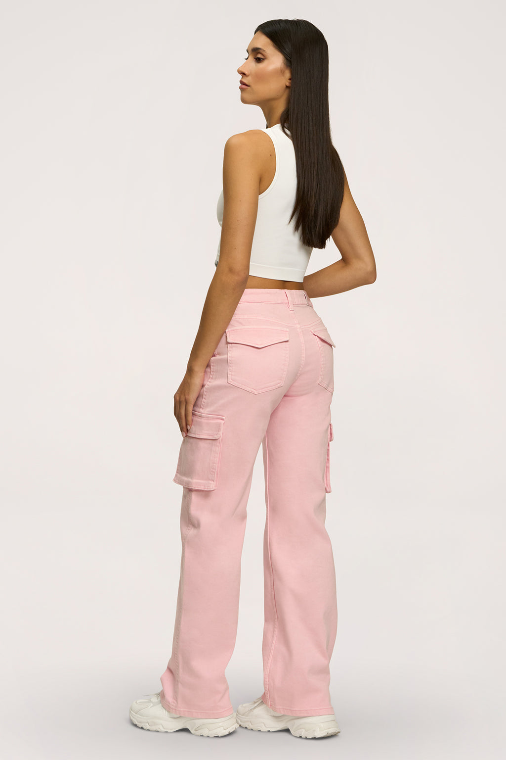 Cargo farmer light pink