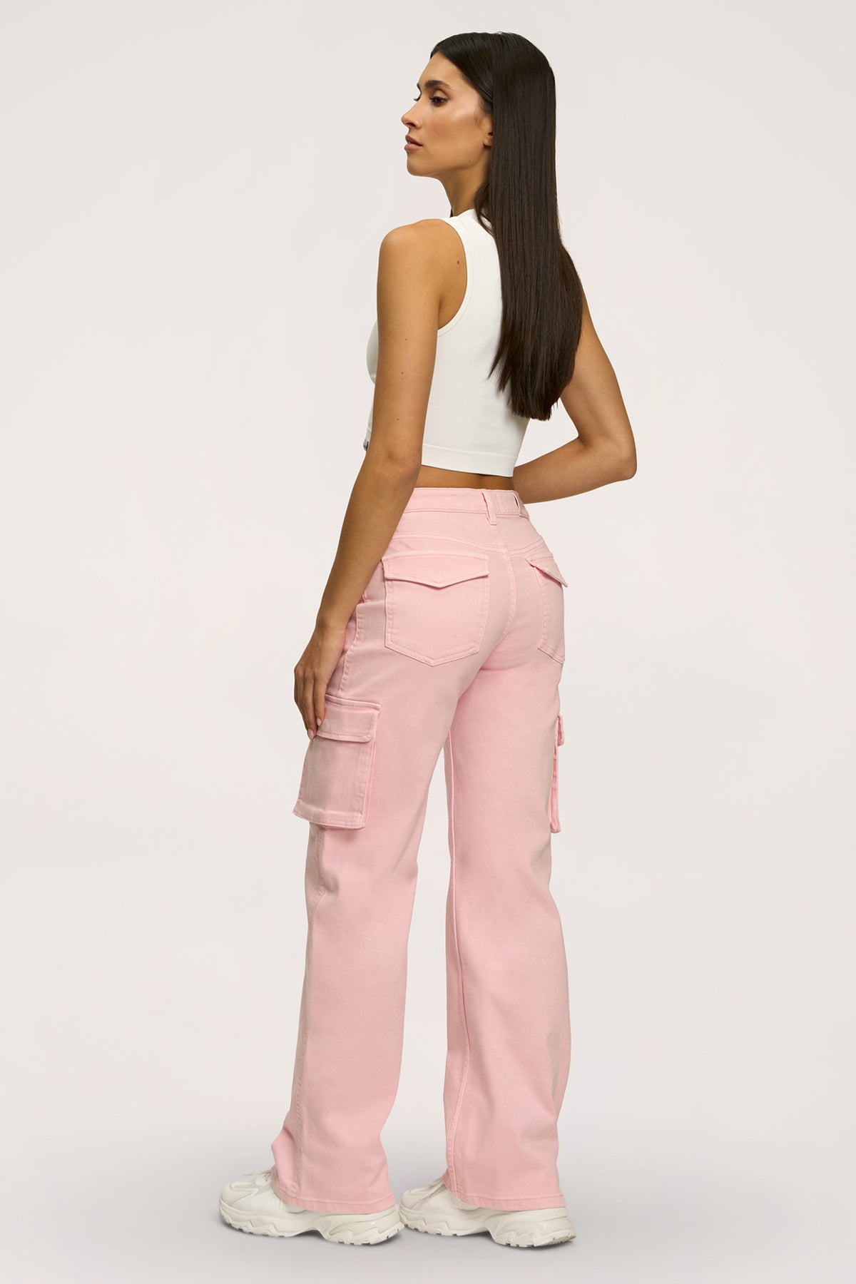 Cargo farmer light pink
