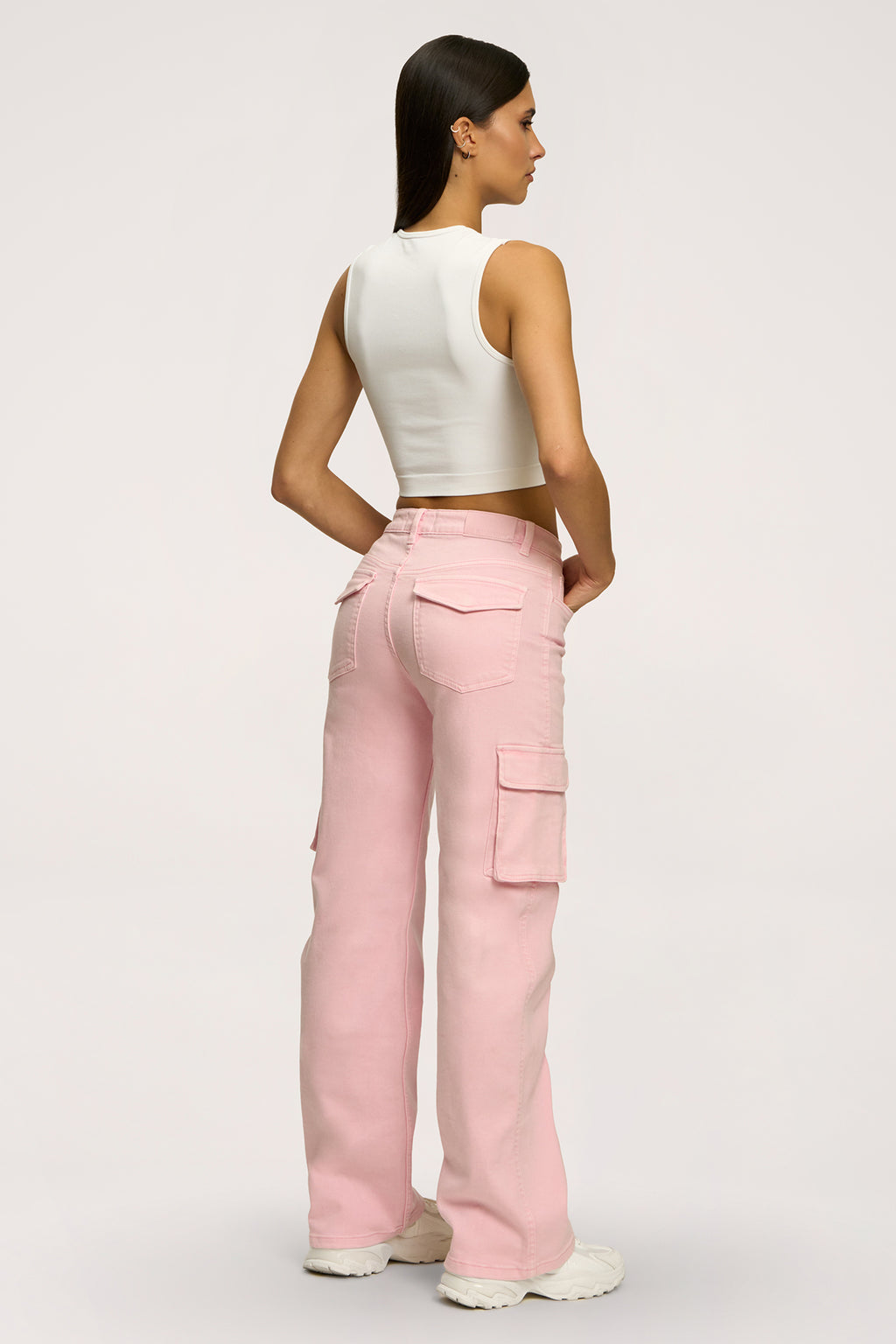 Cargo farmer light pink