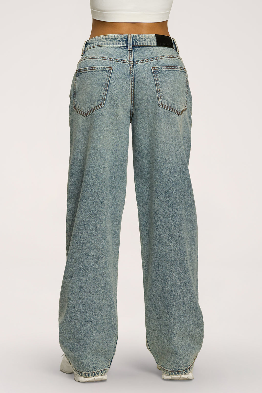 Boyfriend farmer light blue