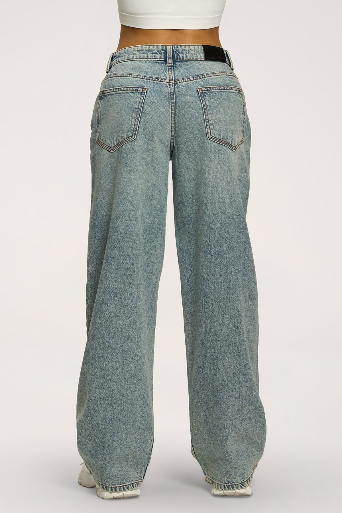 Boyfriend farmer light blue