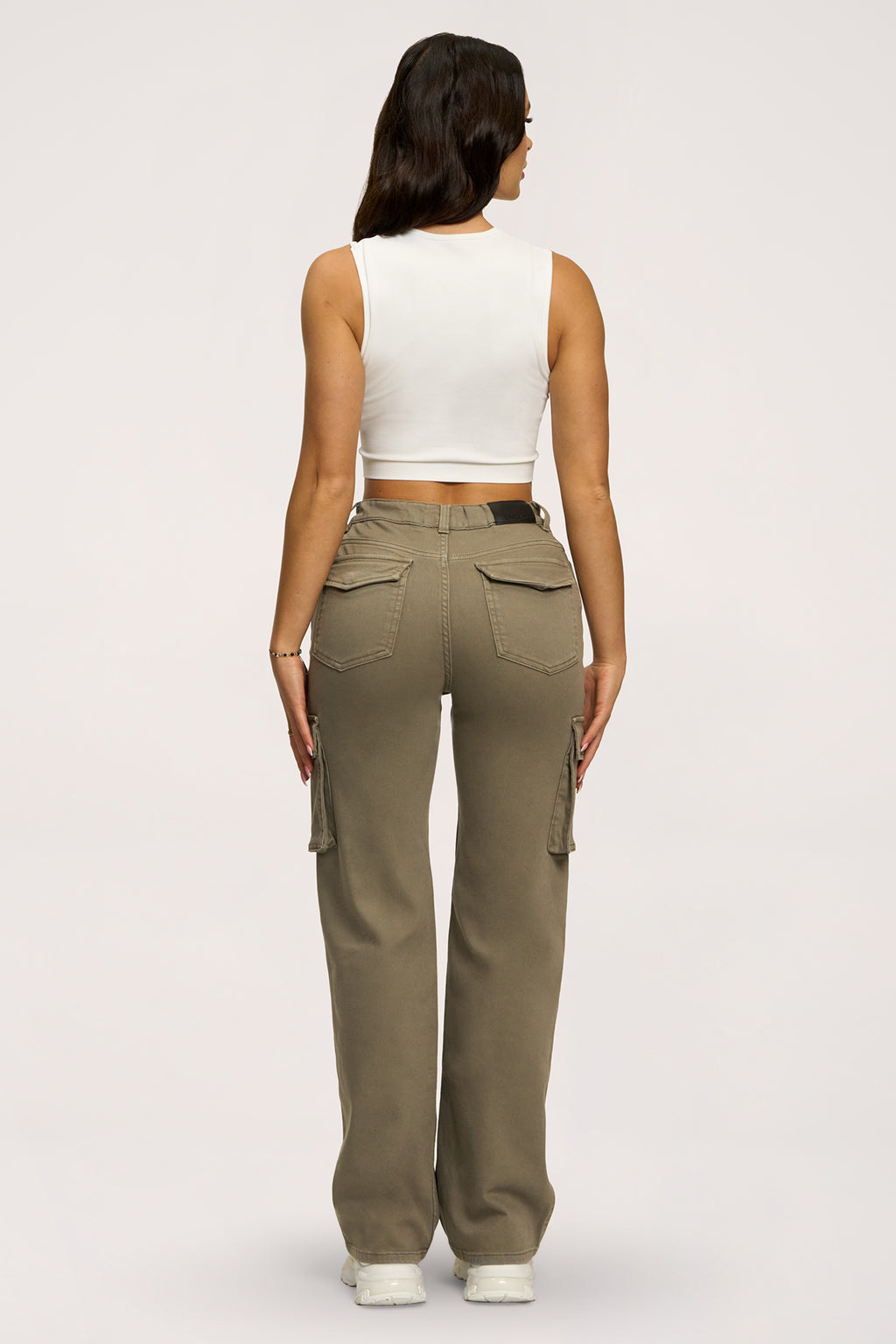 Cargo farmer green olive