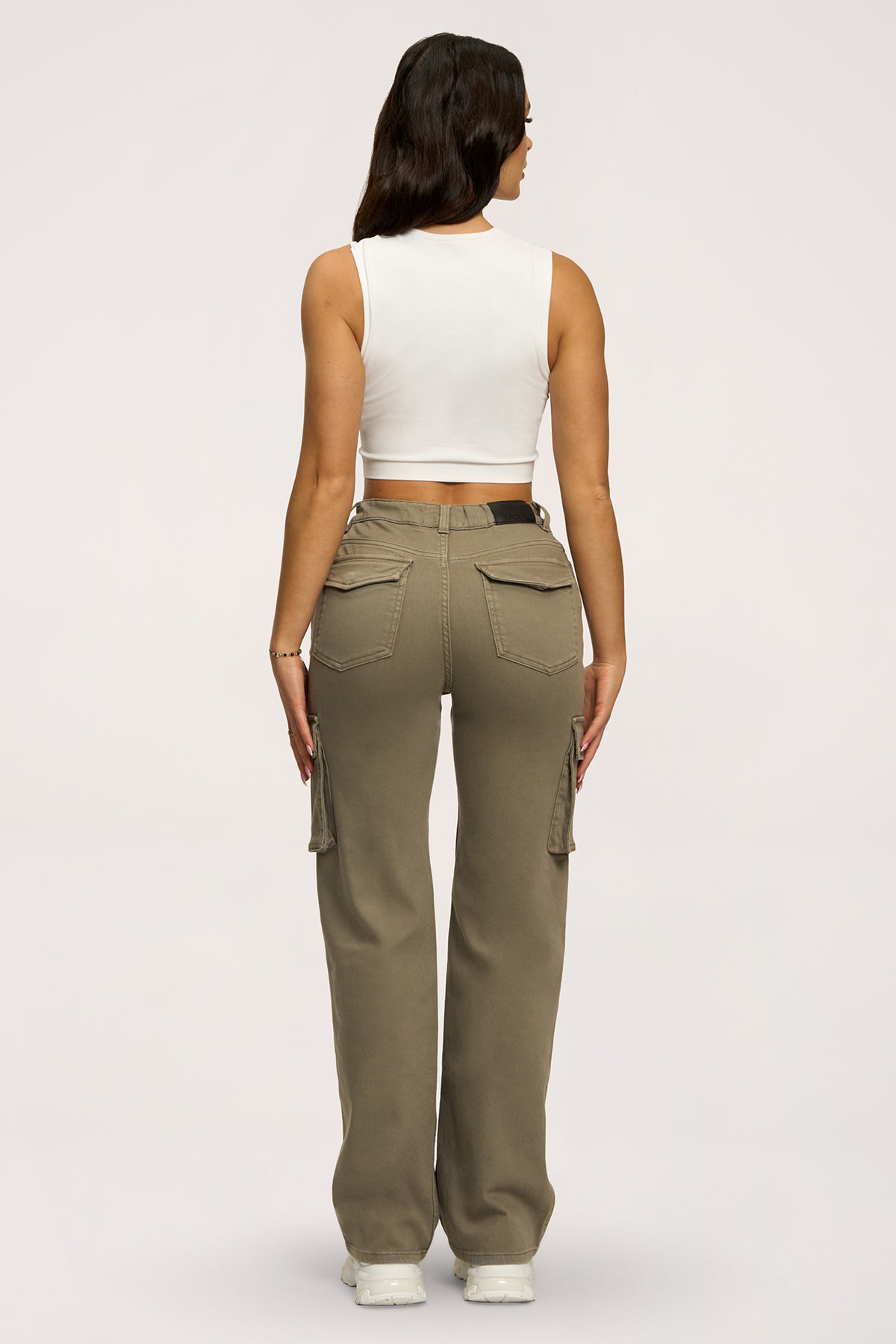 Cargo farmer green olive