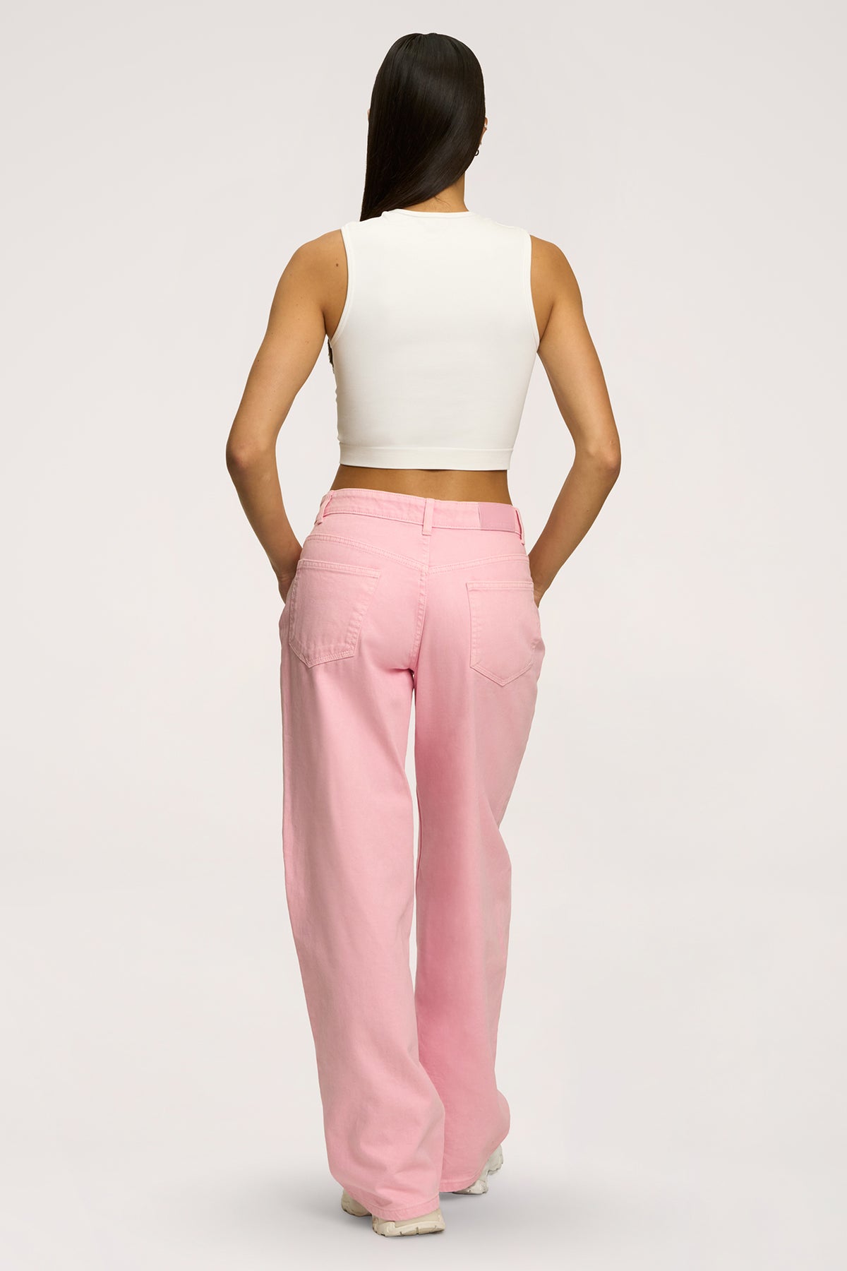 Boyfriend farmer pink