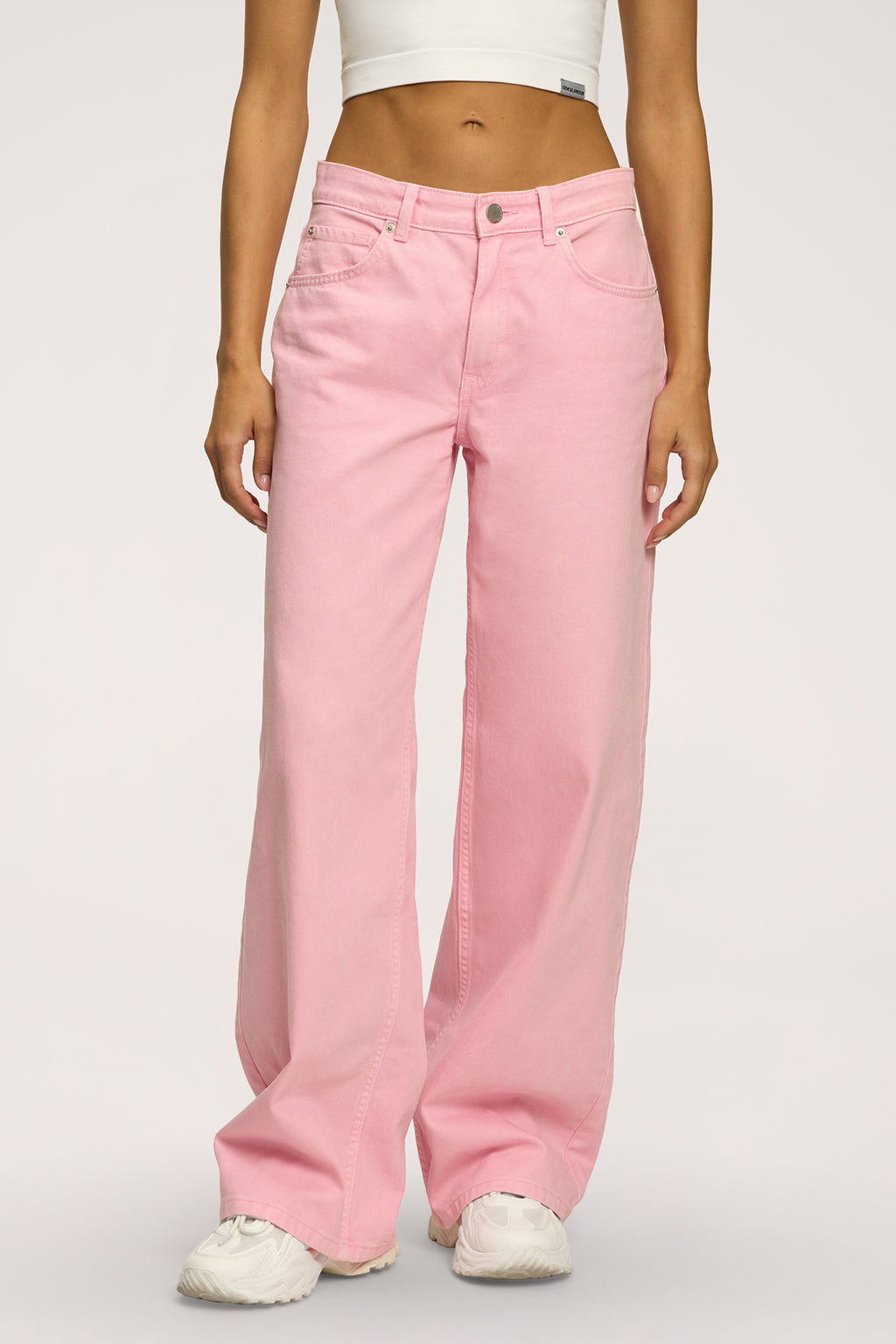 Boyfriend farmer pink