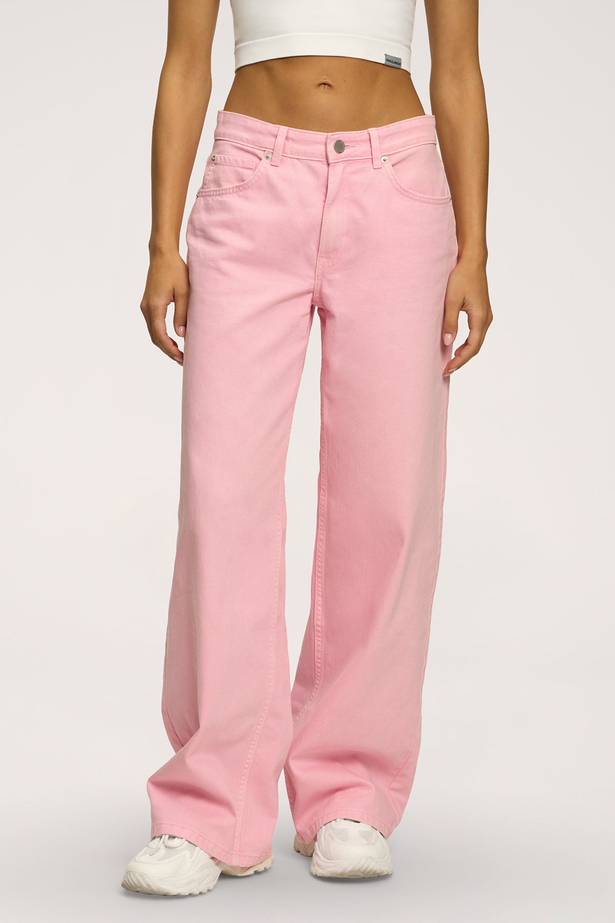 Boyfriend farmer pink