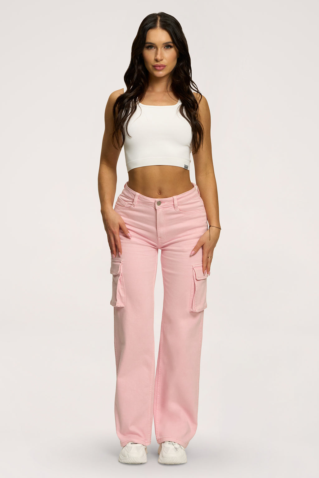 Cargo farmer light pink