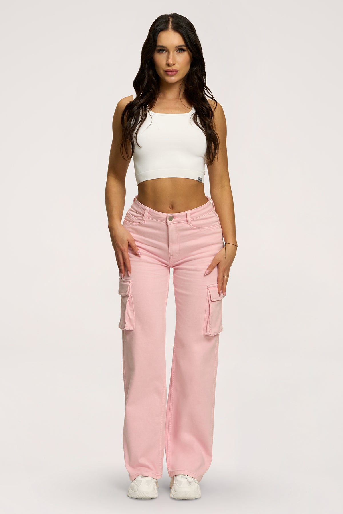 Cargo farmer light pink