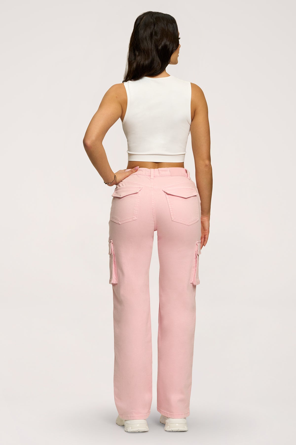 Cargo farmer light pink
