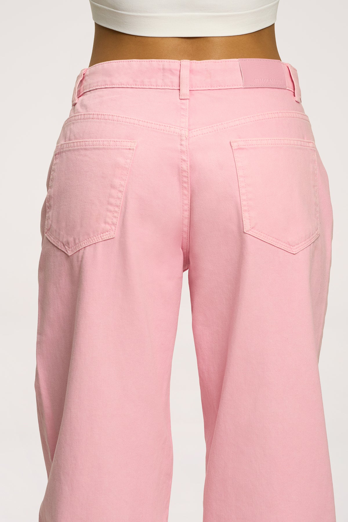 Boyfriend farmer pink
