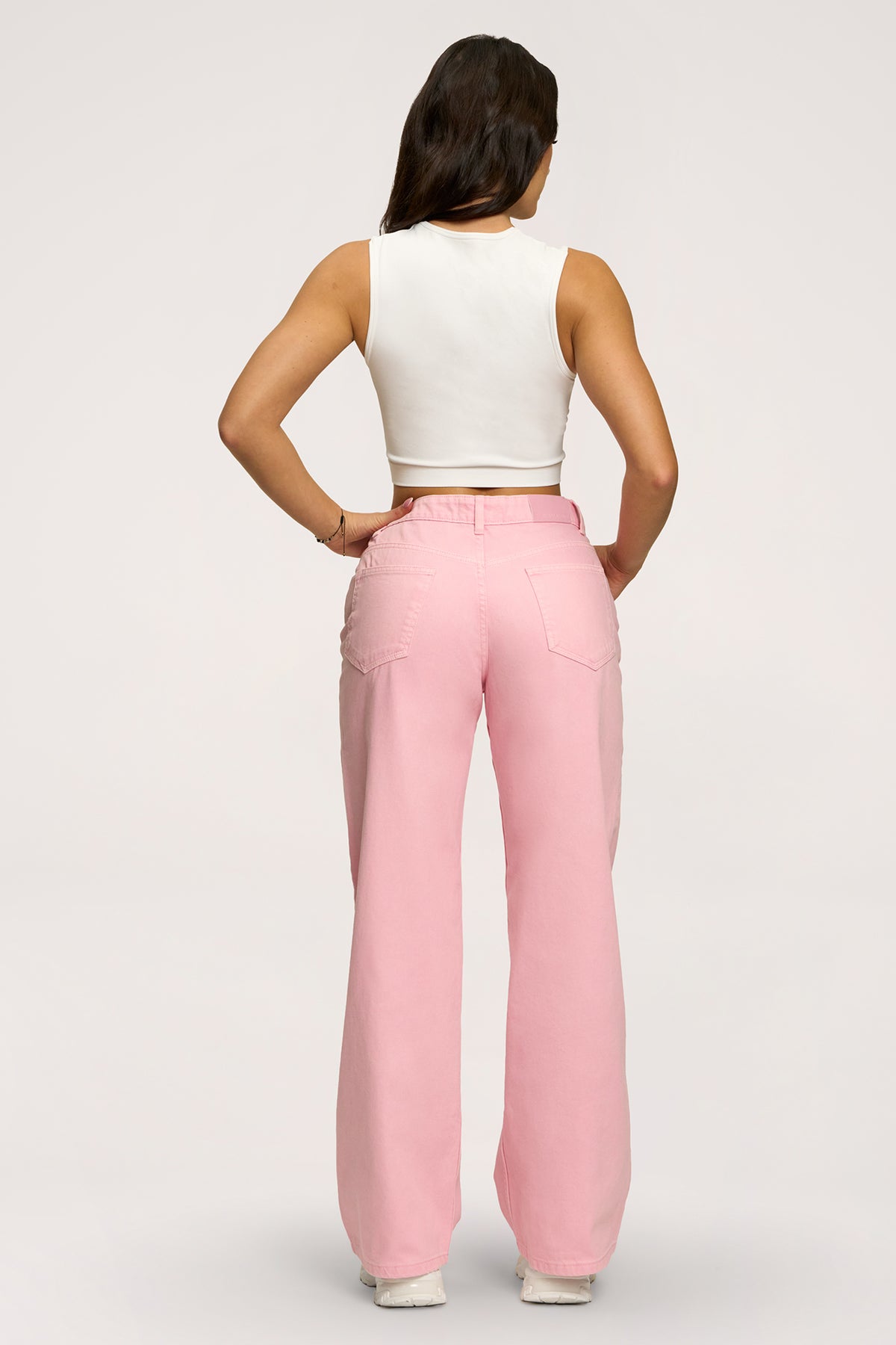 Boyfriend farmer pink