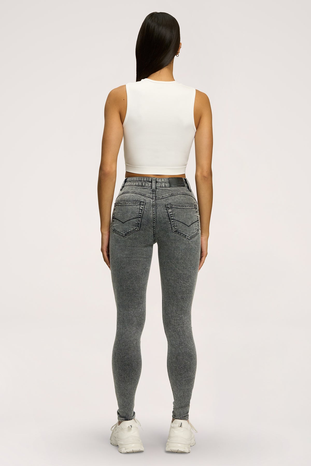 Skinny perfect slim farmer light grey