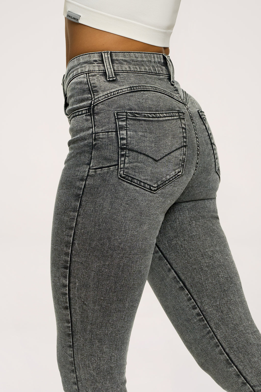 Skinny perfect slim farmer light grey