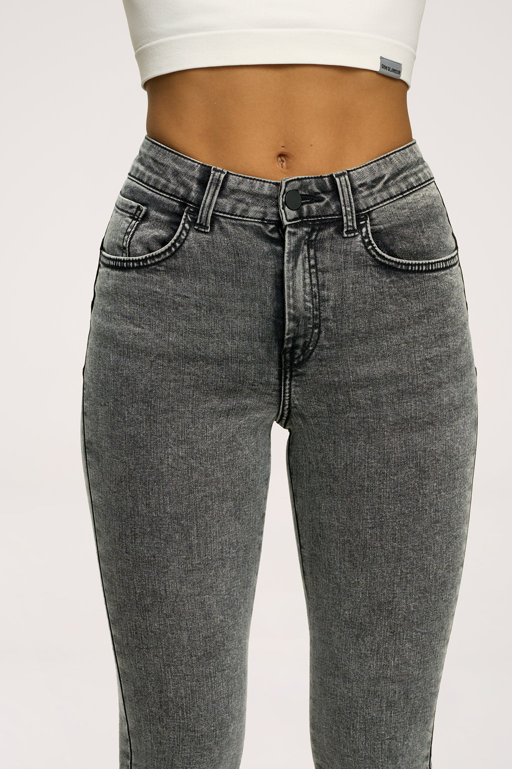 Skinny perfect slim farmer light grey