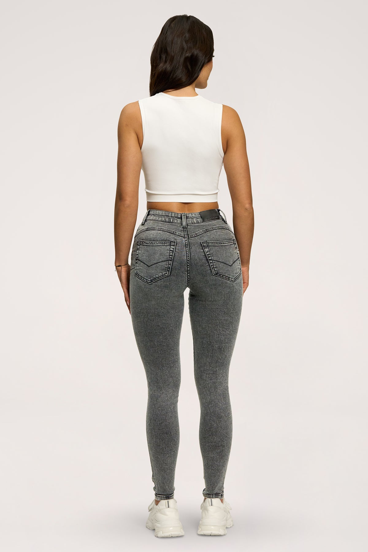 Skinny perfect slim farmer light grey