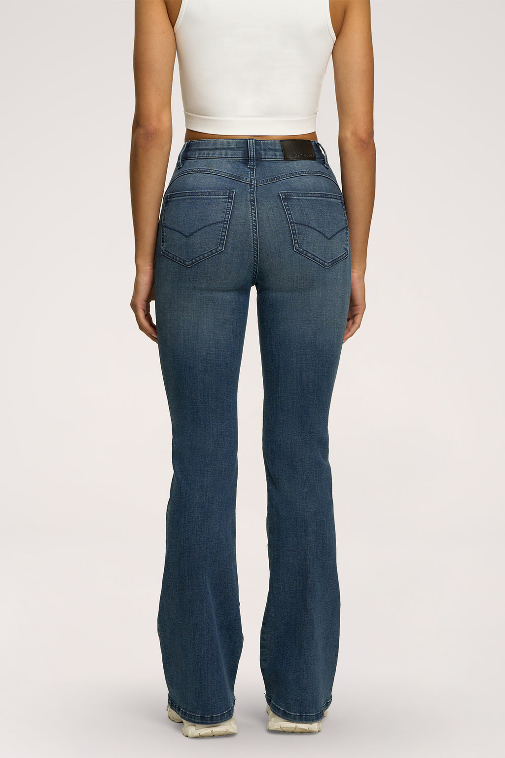 Perfect slim bő szárú farmer navy blue