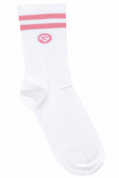 Zokni white & pink 2-pack 37-40