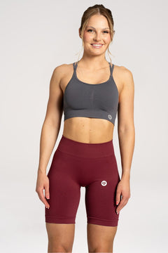 Basic biciklissortok burgundy