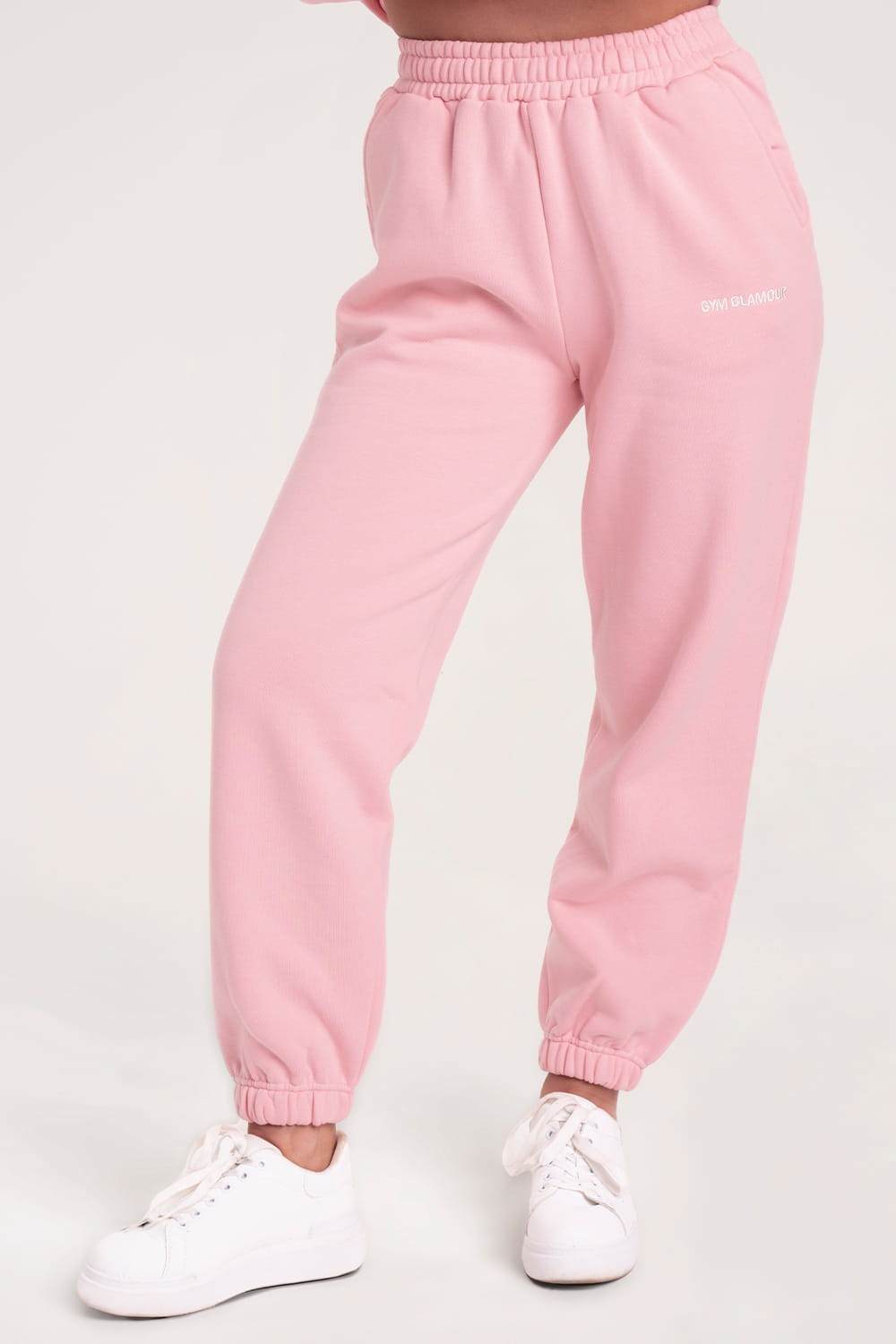 Spodnie dresowe  bubble gum