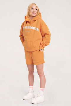Rövid melegítő nadrág tangerine