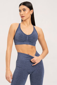 Melltartó seamless dark blue