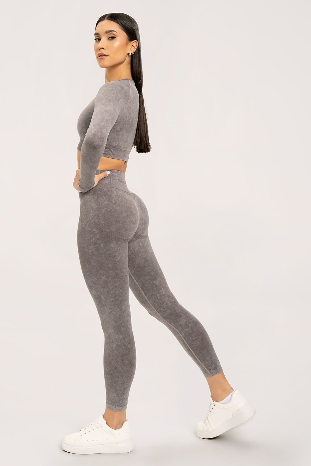 Leginsy sprane brown
