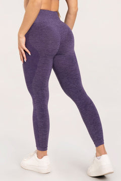 Leggings seamless plum