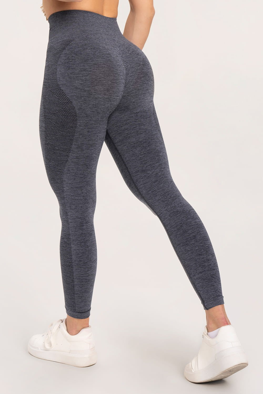 Leginsy seamless dark grey