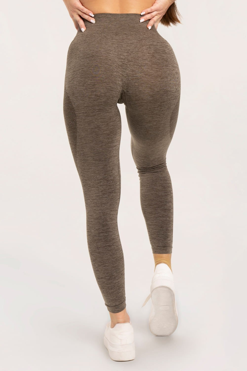 Leginsy seamless espresso