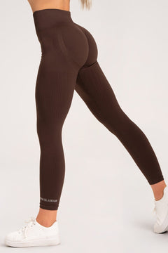 Push up 2.0 leggings dark chocolate