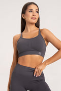 Biustonosz push up 2.0 dark silver